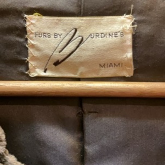 Burdines Vintage Fur Coat - Picture 4 of 6